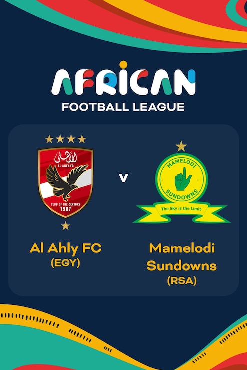 Al Ahly FC - Mamelodi Sundowns | Halbfinale | African Football League | Spiel in voller Länge
