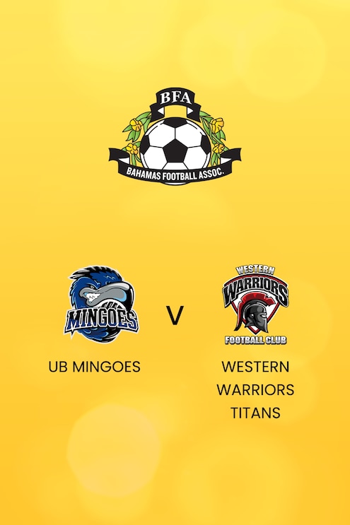 UB Mingoes x Western Warriors Titans | Liga de Futebol Masculino das Bahamas 2024/2025 | Jogo completo
