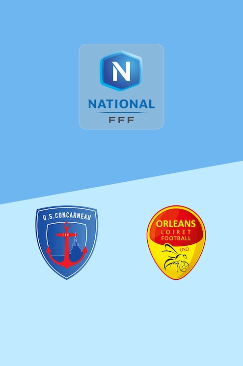 Concarneau v Orléans | Championnat National 2025/2026 | Full Match Replay