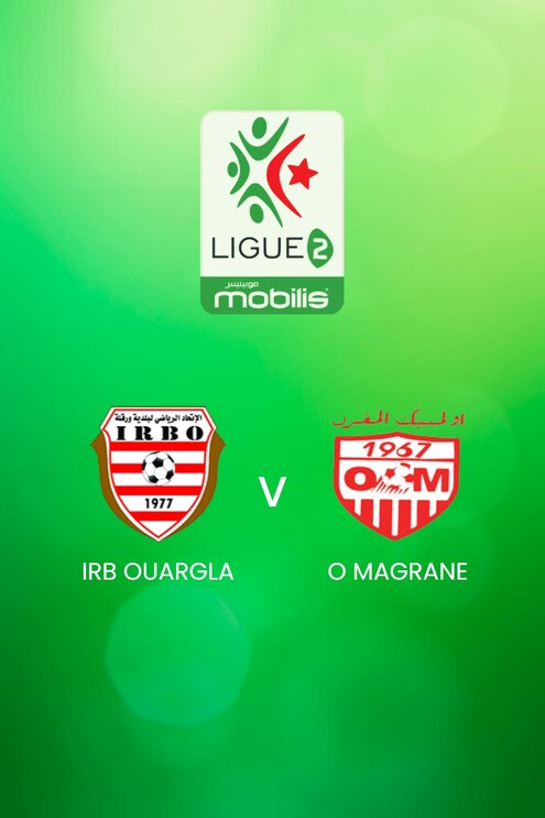 IRB Ouargla - O Magrane | Ligue 2 2024/25 | Algerien | Spiel in voller Länge