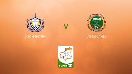 ASC Gendrim v AS Douanes | Super D-1 2024/25 | Mauritania | Full Match Replay