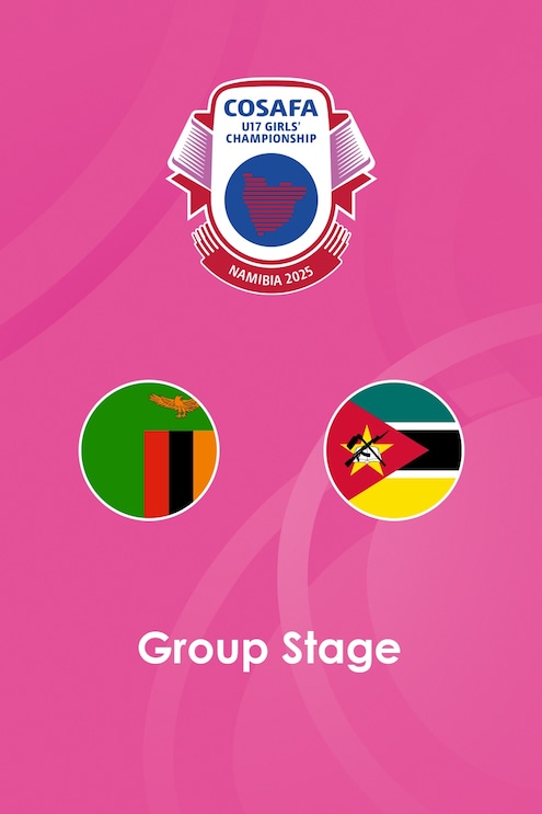 Sambia - Mosambik | Gruppenphase | COSAFA U-17 Girls' Championship 2025 | Spiel in voller Länge