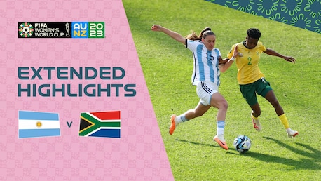 Argentinien - Südafrika | Gruppe G | FIFA Frauen-Weltmeisterschaft Australien & Neuseeland 2023™ | Erweiterte Highlights
