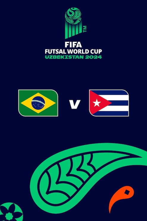 Brazil v Cuba | Group B | FIFA Futsal World Cup Uzbekistan 2024™ | Full ...