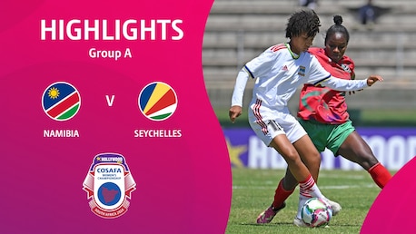 Namíbia x Seychelles | Fase de grupos | HOLLYWOODBETS COSAFA Women's Championship 2024 | Melhores momentos