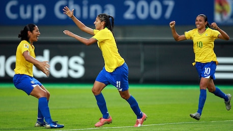 Cristiane Goal 47' | Brazil v China PR | FIFA Women's World Cup China 2007™