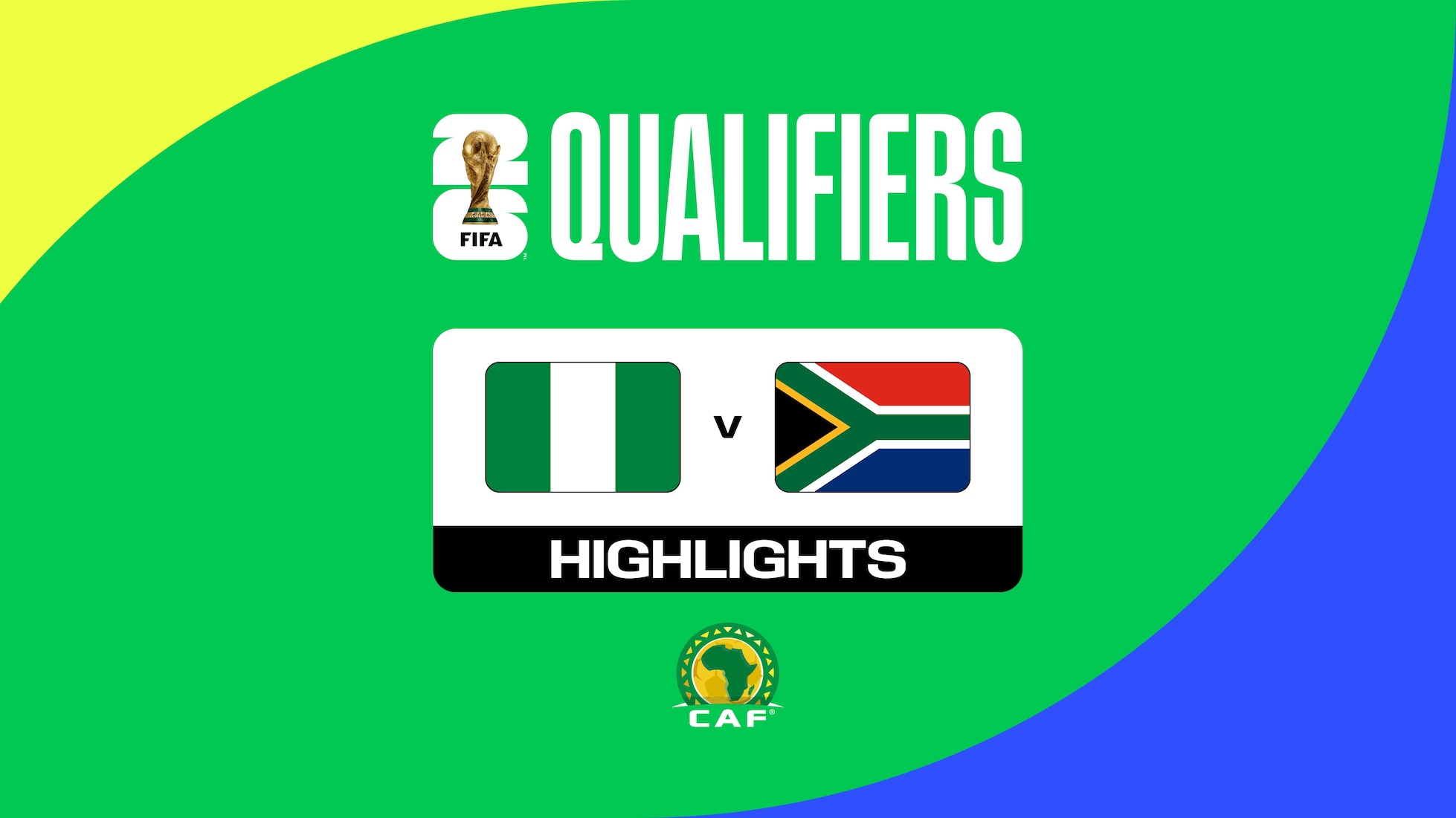Nigeria - Afrique du Sud | Premier tour - Qualifications CAF | Groupe C | Coupe du Monde de la FIFA 26™ | Résumé Vidéo