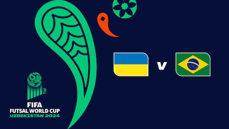 Ucraina - Brasile | Semifinali | Coppa del Mondo di Futsal della FIFA Uzbekistan 2024™ | Match completo