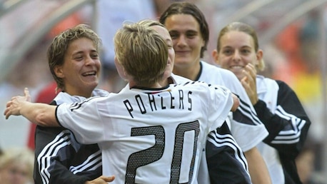 Le but de Conny Pohlers 89' | Argentine - Allemagne | Coupe du Monde de Football Féminin de la FIFA, Etats-Unis 03™