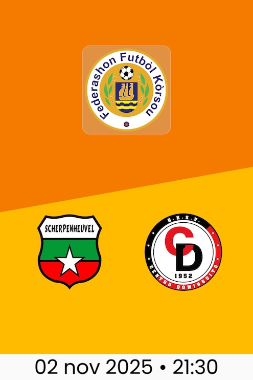 RKSV Scherpenheuvel vs R.K.S.V. Centro Dominguito | Curaçao Promé Divishon