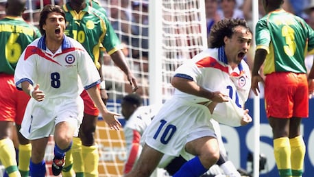José Luis Sierra Pando Goal 20' | Chile vs Cameroon | 1998 FIFA World Cup France™