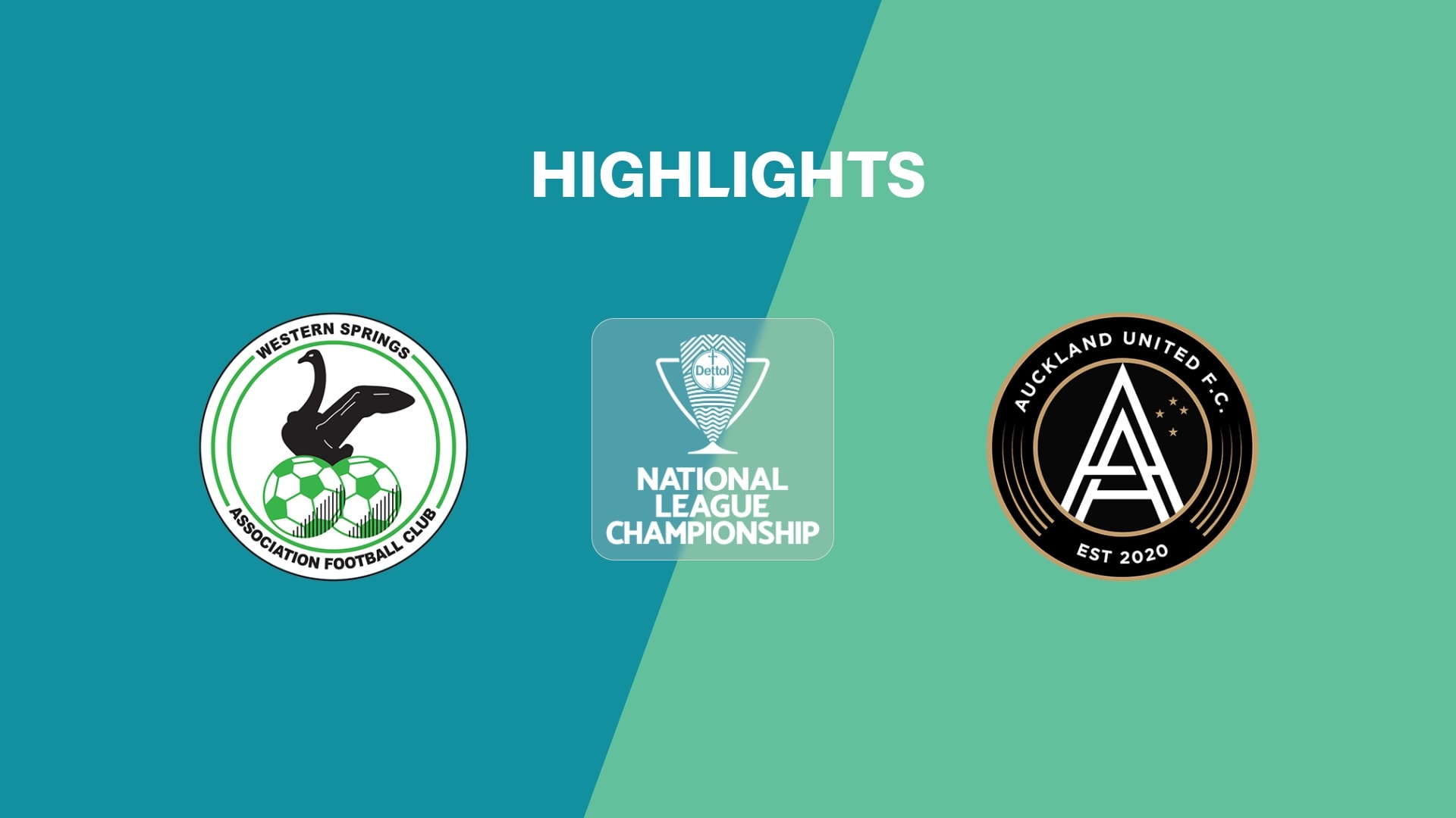 Western Springs vs Auckland United | Campeonato de la Liga Nacional 2025 | Highlights