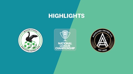 Western Springs - Auckland United | Championnat de la Ligue Nationale 2025 | Résumé vidéo