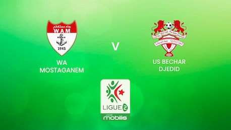 WA Mostaganem - US Bechar Djedid | Ligue 2 2024/25 | Algerien | Spiel in voller Länge