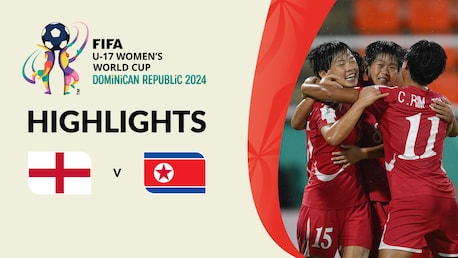 England - Korea DVR | Gruppe C | FIFA U-17-Frauen-Weltmeisterschaft Dominikanische Republik 2024™ | Highlights