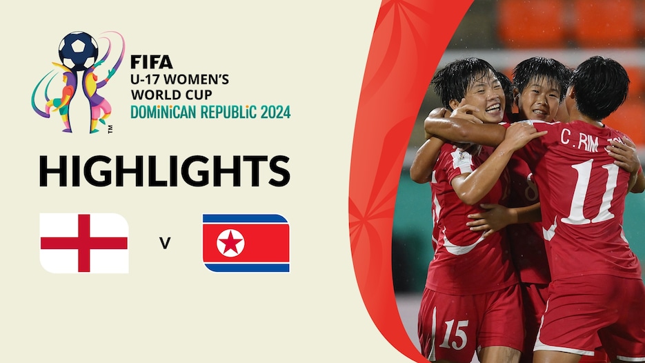 England v Korea DPR | Group C | FIFA U-17 Women's World Cup Dominican Republic 2024™ | Highlights