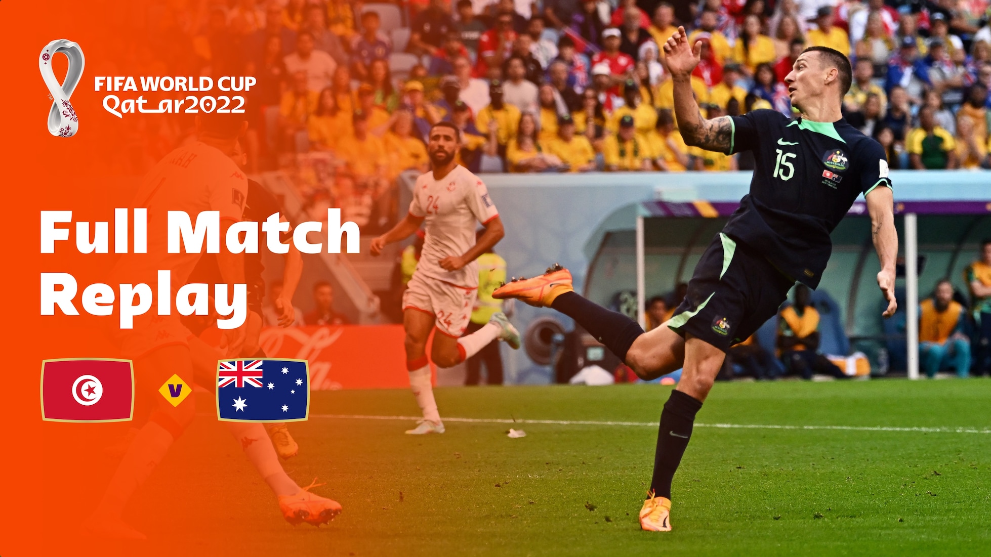 Tunisie - Australie | Groupe D | Coupe du Monde de la FIFA, Qatar 2022™ | Replay
