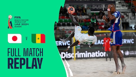 Japon - Sénégal | Groupe C | Coupe du Monde de Beach Soccer de la FIFA, Émirats Arabes Unis 2024 Dubaï™ | Match complet