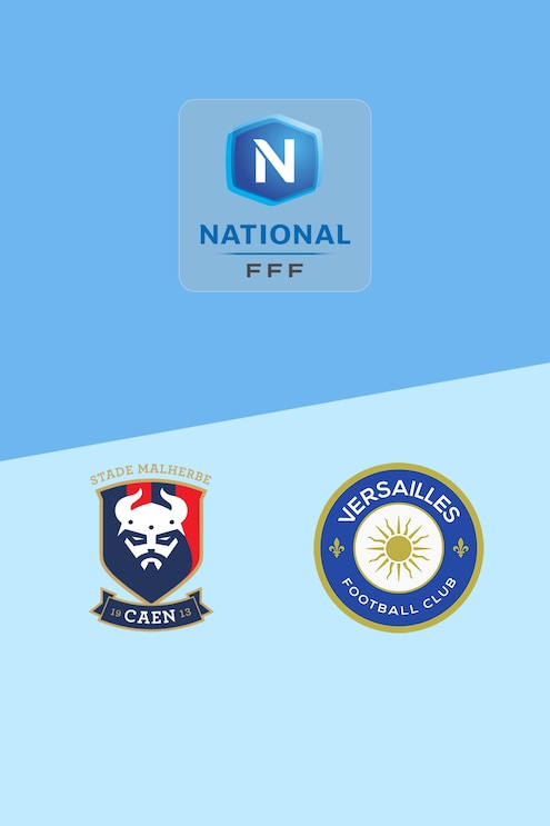 Caen - Versailles | Championnat National 2025/2026 | Match complet