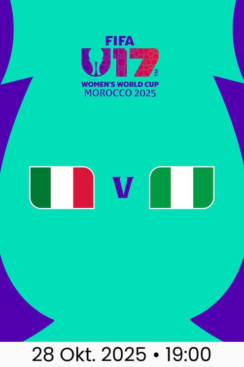 Italien - Nigeria | Achtelfinale | FIFA U-17-Frauen-Weltmeisterschaft Marokko 2025™