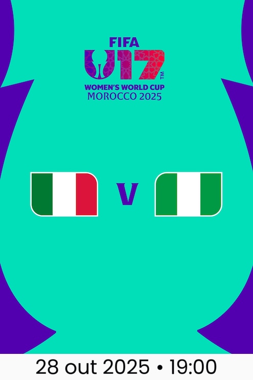 Itália x Nigéria | Oitavas de final | Copa do Mundo Feminina Sub-17 da FIFA Marrocos 2025™
