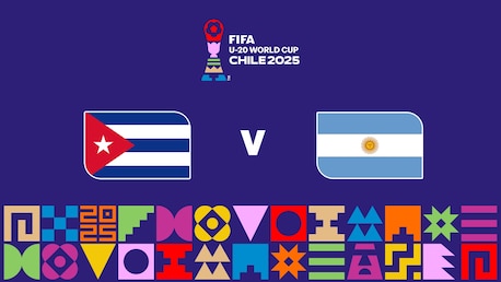 Kuba - Argentinien | Gruppe D | FIFA U-20-Weltmeisterschaft Chile 2025™ | Spiel in voller Länge