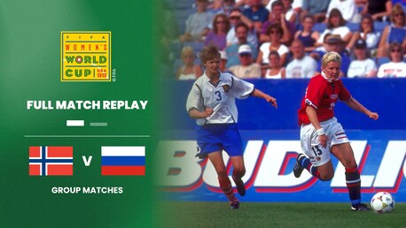 Norway v Russia | Group C | FIFA Women's World Cup USA 1999™ | Full Match Replay
