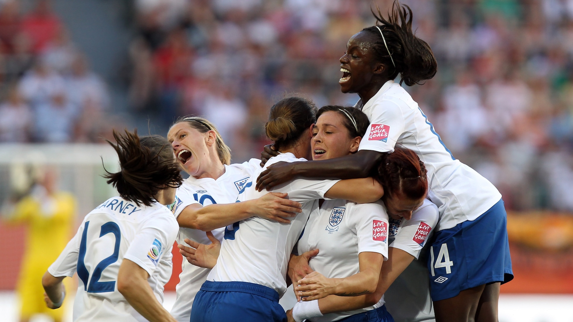 Le but de Fara Williams 20' | Mexique - Angleterre | Coupe du Monde Féminine de la FIFA, Allemagne 2011™