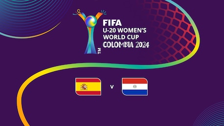 España vs Paraguay | Grupo C | Copa Mundial Femenina Sub-20 de la FIFA Colombia 2024™ | Partido completo