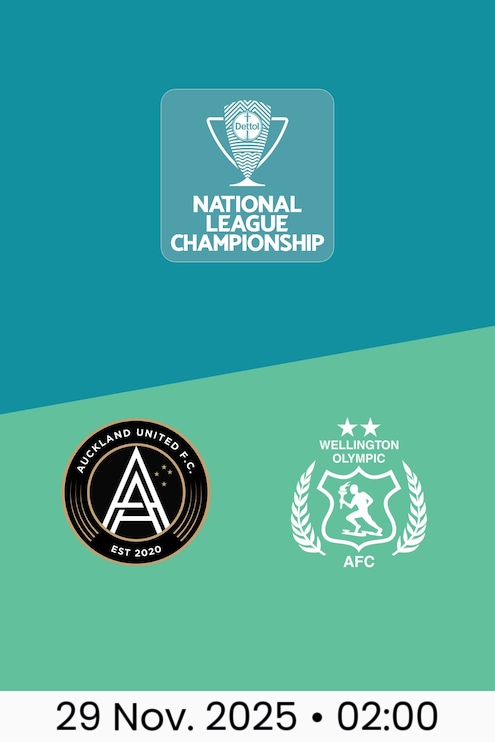 Auckland United - Wellington Olympic | Nationale Liga Meisterschaft 2025