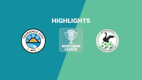 Tauranga City - Western Springs | Liga Nord | National-Liga 2025 | Highlights