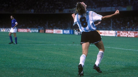 Claudio Caniggia Goal 67' | Italy vs Argentina | 1990 FIFA World Cup Italy™