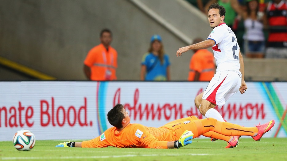 Marcos Urena Goal 83' | Uruguay v Costa Rica | 2014 FIFA World Cup Brazil™