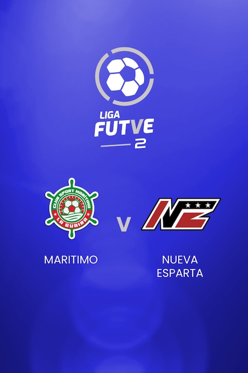 Marítimo - Nueva Esparta | Liga FUTVE 2 | Venezuela | Livestream | Spiel in voller Länge
