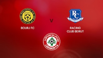 Bourj FC vs Racing Club Beirut | Lebanon First Division | Partido completo