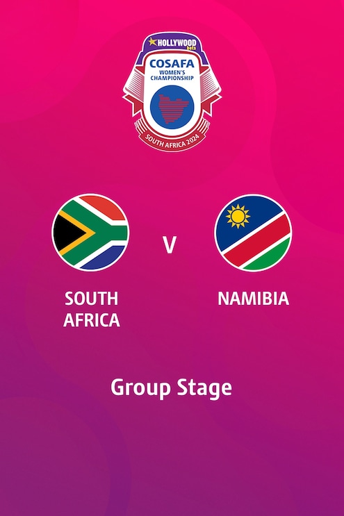 Südafrika - Namibia | Gruppenphase | HOLLYWOODBETS COSAFA Women's Championship 2024 | Spiel in voller Länge