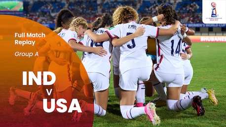 Índia x Estados Unidos | Grupo A | Copa do Mundo FIFA Feminina Sub-17 de 2022, na Índia | Jogo completo
