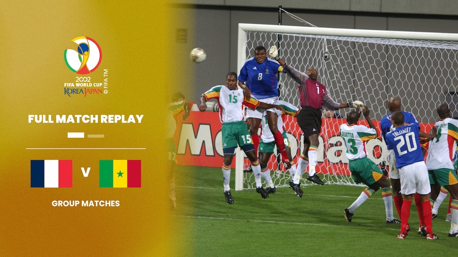 Francia vs Senegal | Grupo A | Copa Mundial de la FIFA Corea/Japón 2002™ | Partido Completo