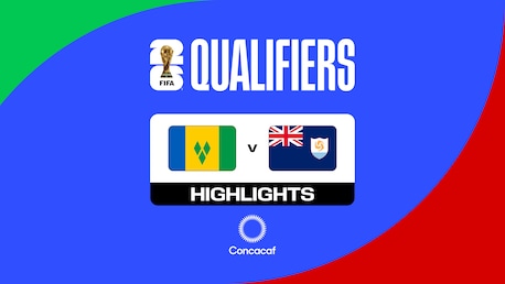San Vicente y las Granadinas vs Anguilla | Segunda ronda de las Eliminatorias de la Concacaf | Copa Mundial de la FIFA 26™ | Highlights
