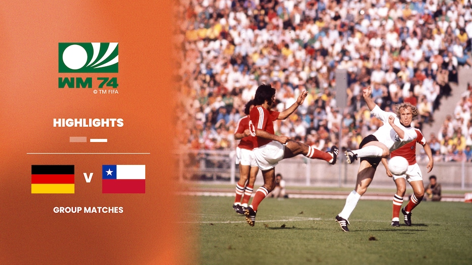 Germany FR v Chile | Group 1 | 1974 FIFA World Cup Germany™ | Highlights