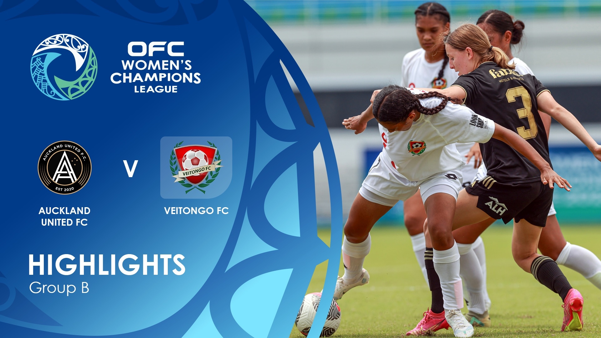 Auckland United Fc v Veitongo FC | Group B | OFC Women’s Champions League Group Stage | Highlights