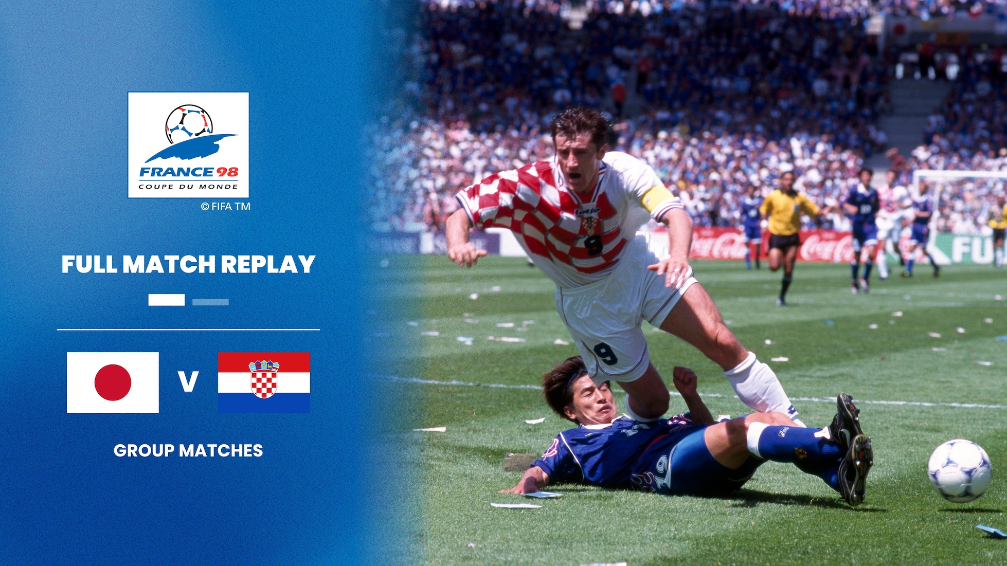 Japon - Croatie | Groupe H | Coupe du Monde de la FIFA, France 1998™ | Match complet