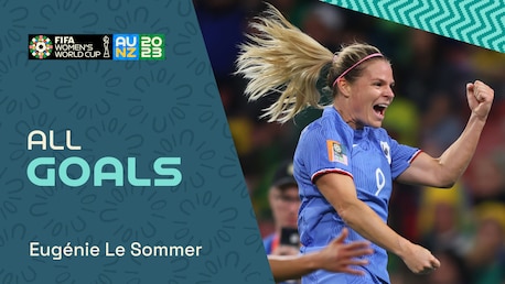 Eugénie Le Sommer | Todos los goles | Copa Mundial Femenina de la FIFA Australia & Nueva Zelanda 2023™