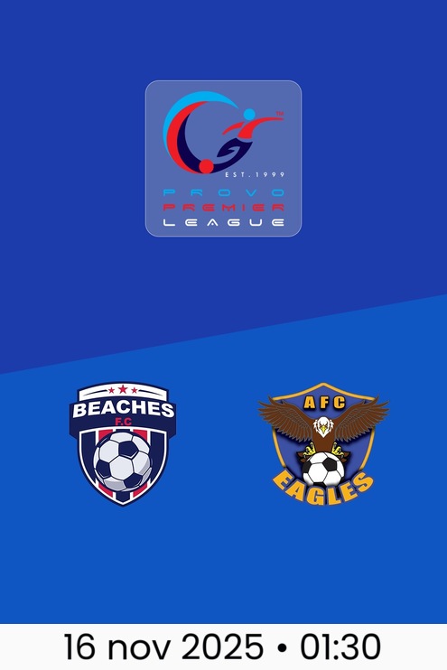 Beaches FC x Academy Eagles FC | Provo Premier League 2025-26