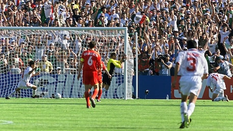 Cuauhtémoc Blanco Goal 62' | Belgium vs Mexico | 1998 FIFA World Cup France™