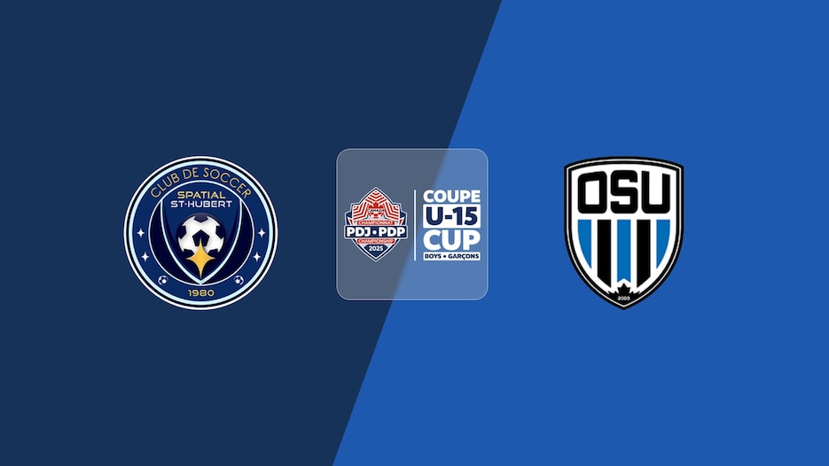 Spatial CS St-Hubert - Ottawa South United SC | Boys' 2025 PDP U-15 Cup | Match complet