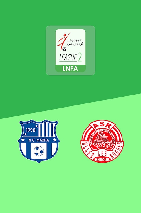 NC Magra x AS Khroub | Ligue 2 2025/26 | Jogo completo