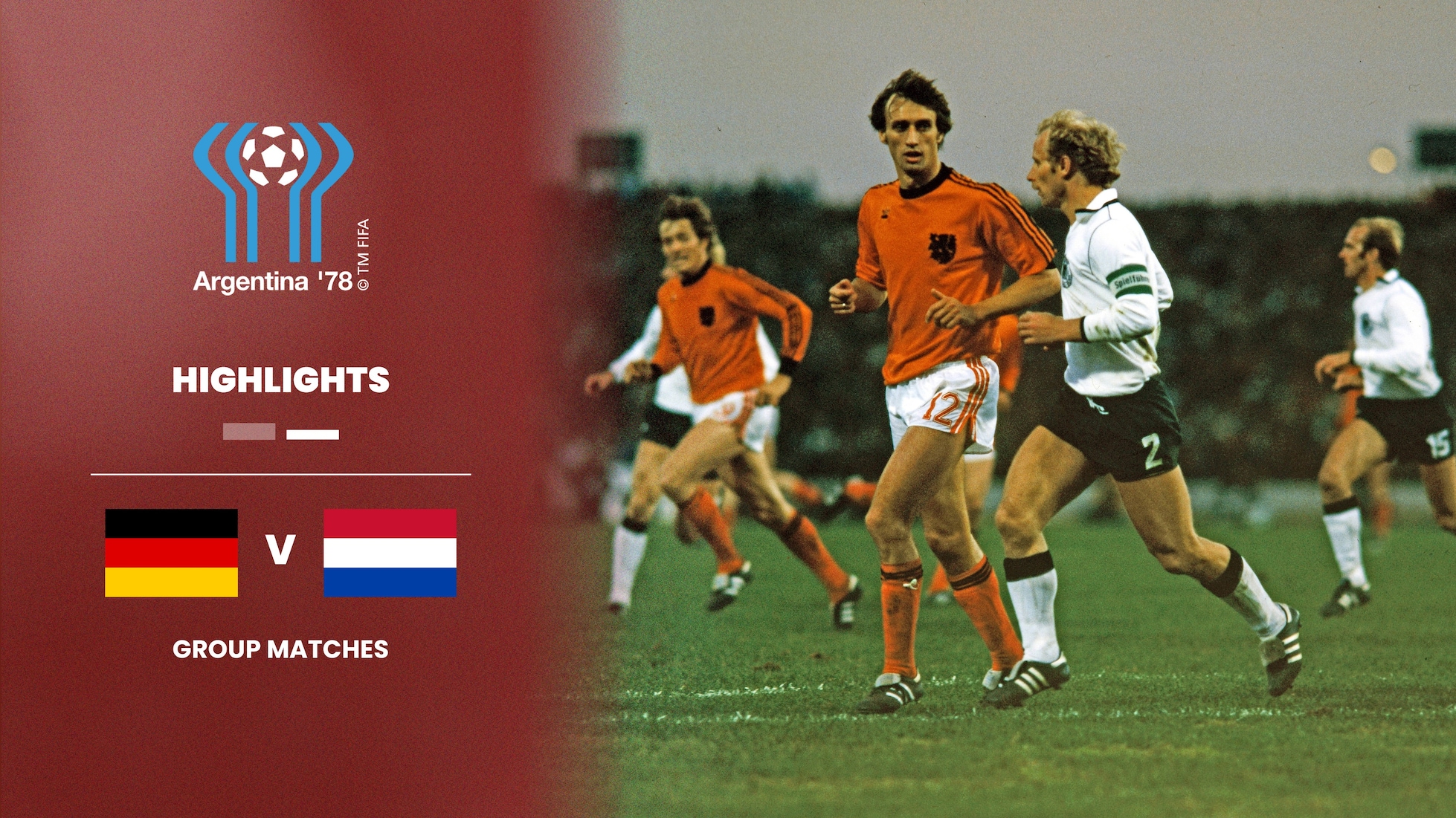 Germany FR v Netherlands | Second Round - Group A | 1978 FIFA World Cup Argentina™ | Highlights