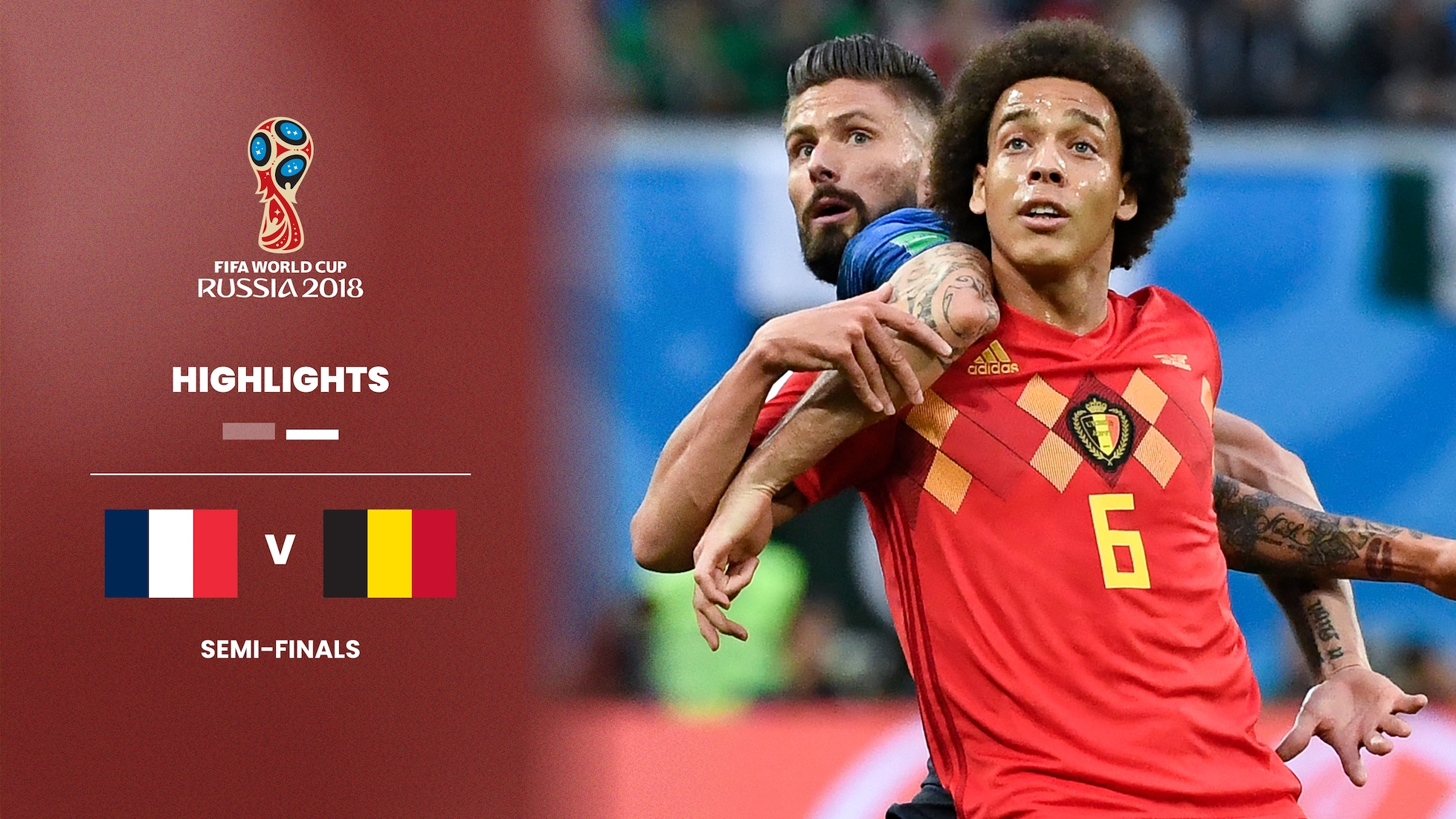 Francia - Belgio | Semifinali | Coppa del Mondo FIFA Russia 2018 | Highlights