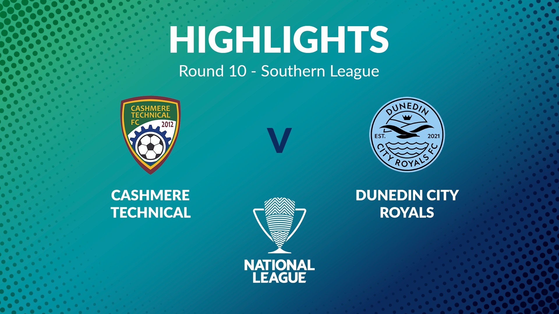 Cashmere Technical - Dunedin City Royals | Runde 10 | Southern League | Men's National League Regional Phase | Highlights